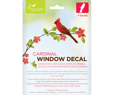 Window Decal: Cardinal