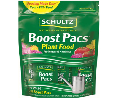 Schultz Plant Food Boost Pacs 20-20-20