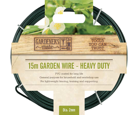 Garden Wire Pvc Coated 50'