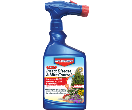 Bioadvanced 3-In-1 Insect, Disease & Mite Control Concentrate (32 Oz.)