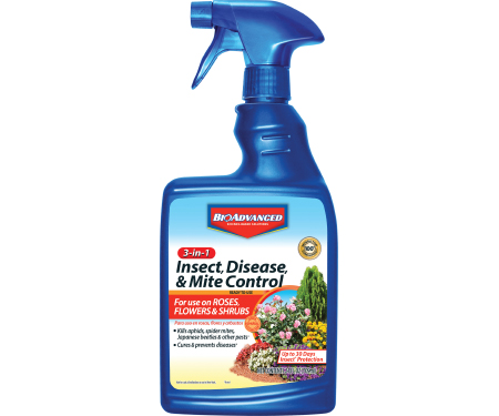 Bioadvanced 3-In-1 Insect, Disease & Mite Control Ready-To-Use (24 Oz.)