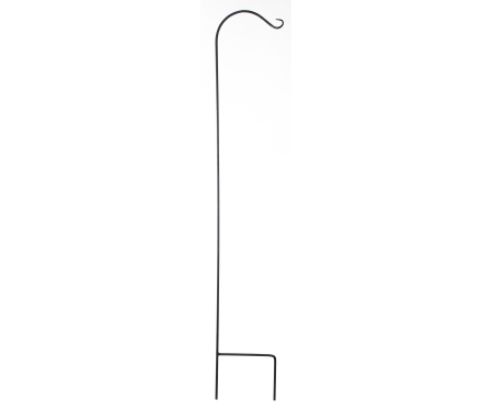 Single Hook Wrought Iron Crane (70" H / Single)