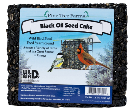 Wild Bird Large Black Oil Sunflower Cake
