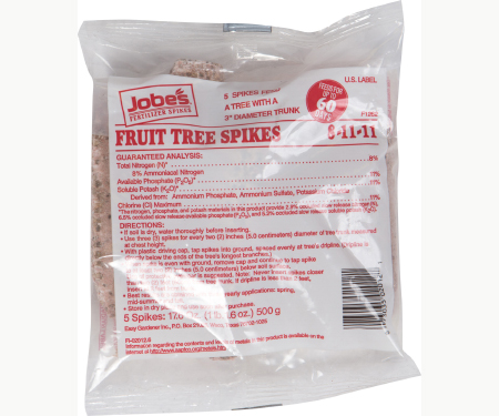 Jobe's Bulk Outdoor Tree Spikes 10-13-13 - Fruit Tree (5 Count)