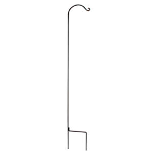 Single Hook Wrought Iron Crane (90" H / Single)