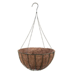 Black Wire Grow Basket With Coco Liner