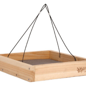 Cedar Hanging Platform Feeder