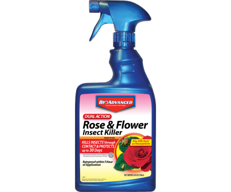 Bioadvanced Dual Action Rose & Flower Insect Killer (24 Oz.)