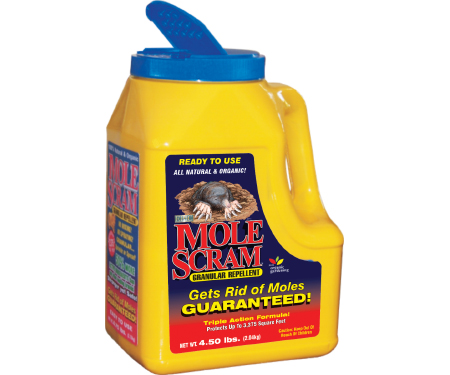 Mole Scram Mole Repellent (4.5 Lb.)