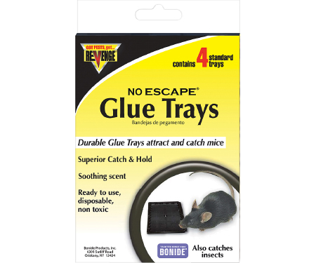 Mouse Glue Trays, 4-Pk