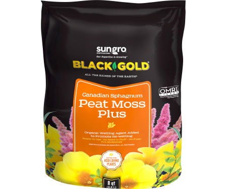 Black Gold Canadian Sphagnum Peat Moss Plus