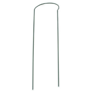 Half Hoop Plant Supports - Green (24" H X 8" L X 8" W)
