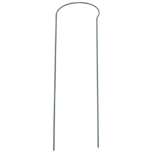Half Hoop Plant Supports - Green (30" H X 10" L X 10" W)