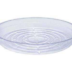 10" Clear Vinyl Plant Saucer