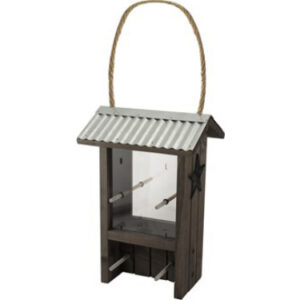 Rustic Farmhouse Finch Palace Feeder