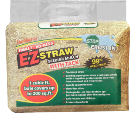 Ez-Straw Seeding Mulch With Tack (11 Lb. - Pallet)