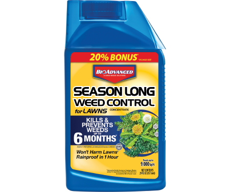 Season Long Weed Control For Lawns