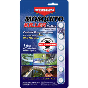 Bioadvanced Mosquito Killer Fizz Tabs - 6 Pack (6 Tabs)