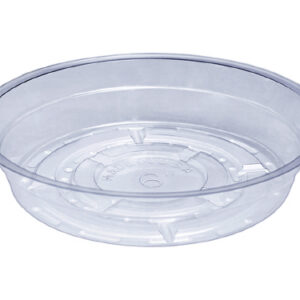 6" Clear Vinyl Plant Saucer