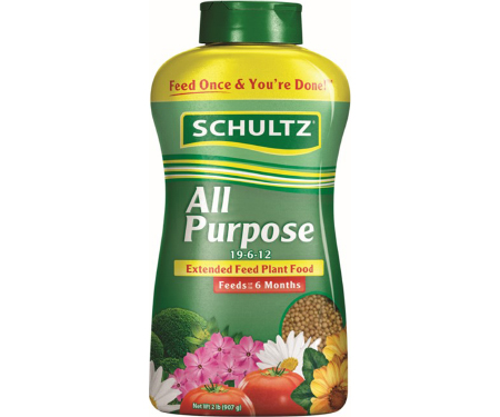 Schultz All Purpose Extended Feed Plant Food 19-6-12 (2 Lb.)