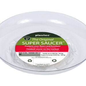Super Saucer - Clear (8" Dia.)