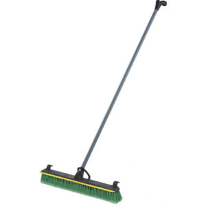 Broom Push Standard Power Grip Multi-Surface - Steel Handle