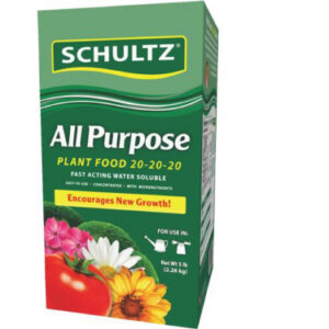 Schultz All Purpose Fast-Acting Water Soluble Plant Food 20-20-20 (5 Lb.)