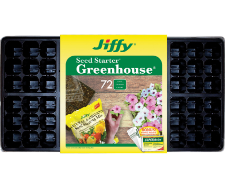 Jiffy Seed Starter Greenhouse 72 (72)