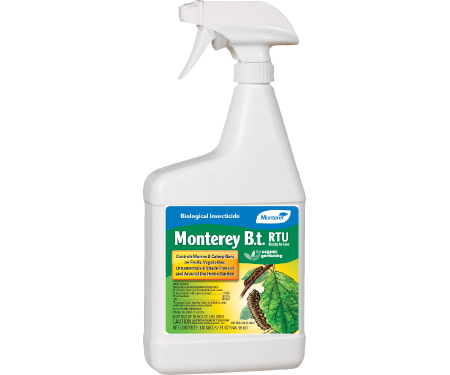 Monterey Bt Biological Insecticide (32 Oz. Rtu Bottle)
