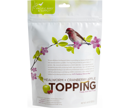 Topping: Mealworm + Cranberry Apple
