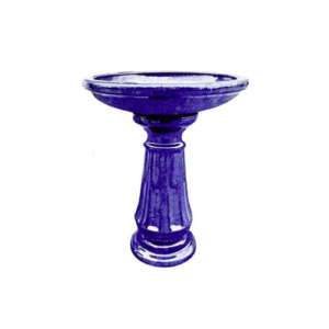 Southern Patio Blue Bird Bath