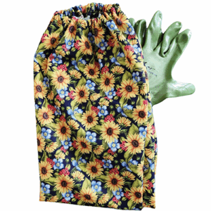 Nompi Gloves Garden Sleeves Floral Garden L