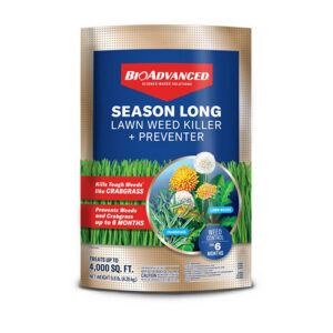 BioAdvanced Northern Season Long Lawn Weed Killer + Preventer Granules